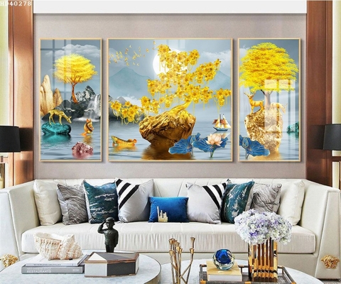 Tranh Cây Kim Tiền | Tranh Ngọc Việt - Đắk Lắk | Tranh Ngọc Việt - Xưởng Tranh Đẹp Buôn Ma Thuột (BMT) DakLak