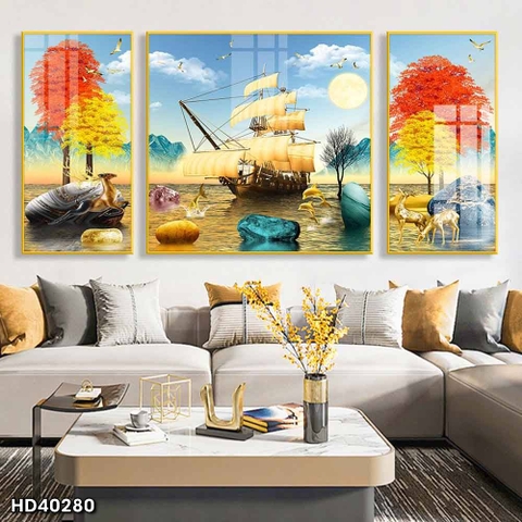 Tranh Thuận Buồm Xuôi Gió | Tranh Ngọc Việt - Đắk Lắk | Tranh Ngọc Việt - Xưởng Tranh Đẹp Buôn Ma Thuột (BMT) DakLak
