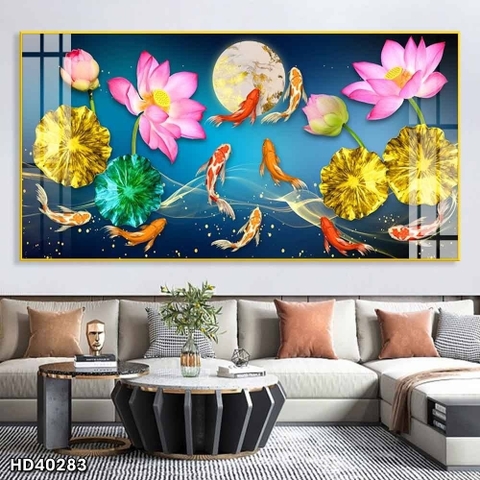 Tranh Hoa Sen Đẹp | Tranh Ngọc Việt - Đắk Lắk | Tranh Ngọc Việt - Xưởng Tranh Đẹp Buôn Ma Thuột (BMT) DakLak