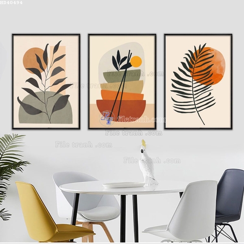 Tranh Lá Cây Nhiệt Đới | Tranh Ngọc Việt - Đắk Lắk | Tranh Ngọc Việt - Xưởng Tranh Đẹp Buôn Ma Thuột (BMT) DakLak