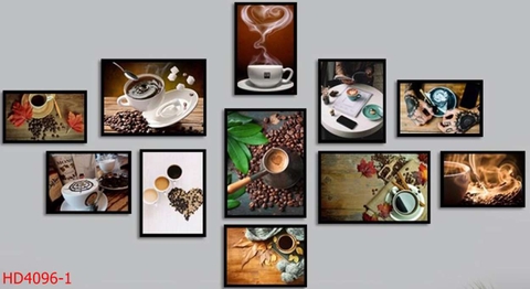 Tranh Quán Cà Phê - Coffee Shop | Tranh Ngọc Việt - Đắk Lắk | Tranh Ngọc Việt - Xưởng Tranh Đẹp Buôn Ma Thuột (BMT) DakLak