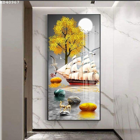 Tranh Thuận Buồm Xuôi Gió | Tranh Ngọc Việt - Đắk Lắk | Tranh Ngọc Việt - Xưởng Tranh Đẹp Buôn Ma Thuột (BMT) DakLak