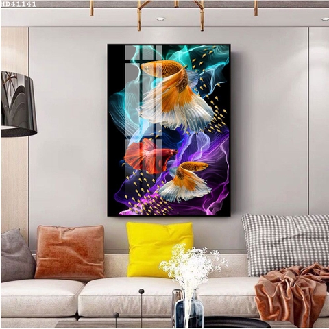 Tranh Cá Phong Thủy | Tranh Ngọc Việt - Đắk Lắk | Tranh Ngọc Việt - Xưởng Tranh Đẹp Buôn Ma Thuột (BMT) DakLak