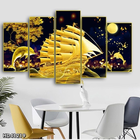 Bộ 5 Tranh Ghép Đẹp, Sang | Tranh Ngọc Việt - Đắk Lắk | Tranh Ngọc Việt - Xưởng Tranh Đẹp Buôn Ma Thuột (BMT) DakLak