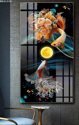 Tranh Cá Phong Thủy | Tranh Ngọc Việt - Đắk Lắk | Tranh Ngọc Việt - Xưởng Tranh Đẹp Buôn Ma Thuột (BMT) DakLak