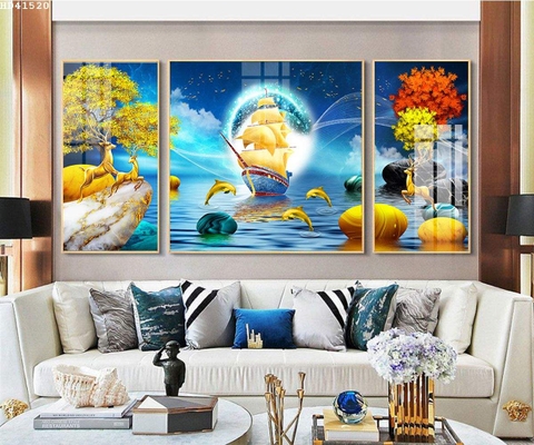 Tranh Thuận Buồm Xuôi Gió | Tranh Ngọc Việt - Đắk Lắk | Tranh Ngọc Việt - Xưởng Tranh Đẹp Buôn Ma Thuột (BMT) DakLak