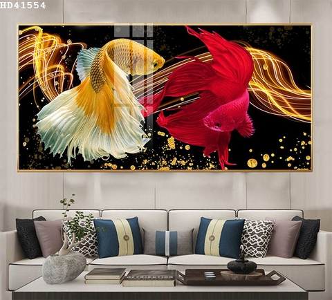 Tranh Cá Phong Thủy | Tranh Ngọc Việt - Đắk Lắk | Tranh Ngọc Việt - Xưởng Tranh Đẹp Buôn Ma Thuột (BMT) DakLak