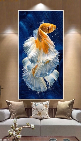 Tranh Cá Phong Thủy | Tranh Ngọc Việt - Đắk Lắk | Tranh Ngọc Việt - Xưởng Tranh Đẹp Buôn Ma Thuột (BMT) DakLak