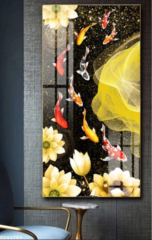 Tranh Cửu Ngư Quần Hội | Tranh Ngọc Việt - Đắk Lắk | Tranh Ngọc Việt - Xưởng Tranh Đẹp Buôn Ma Thuột (BMT) DakLak