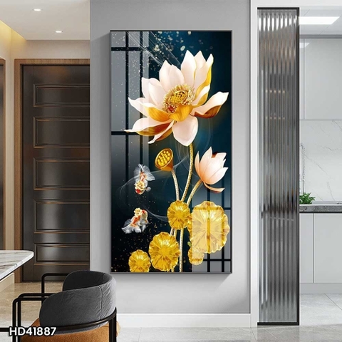 Tranh Hoa Sen Đẹp | Tranh Ngọc Việt - Đắk Lắk | Tranh Ngọc Việt - Xưởng Tranh Đẹp Buôn Ma Thuột (BMT) DakLak