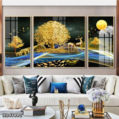 Tranh Cây Kim Tiền | Tranh Ngọc Việt - Đắk Lắk | Tranh Ngọc Việt - Xưởng Tranh Đẹp Buôn Ma Thuột (BMT) DakLak