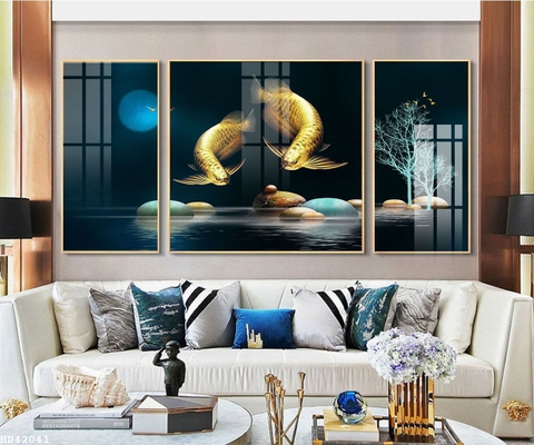 Tranh Cá Phong Thủy | Tranh Ngọc Việt - Đắk Lắk | Tranh Ngọc Việt - Xưởng Tranh Đẹp Buôn Ma Thuột (BMT) DakLak