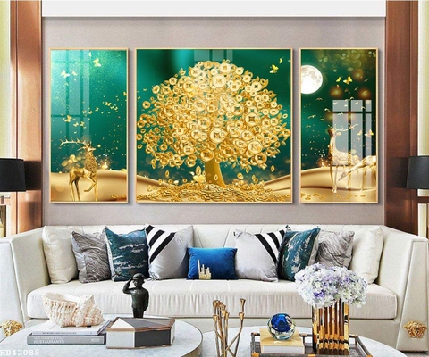 Tranh Cây Kim Tiền | Tranh Ngọc Việt - Đắk Lắk | Tranh Ngọc Việt - Xưởng Tranh Đẹp Buôn Ma Thuột (BMT) DakLak