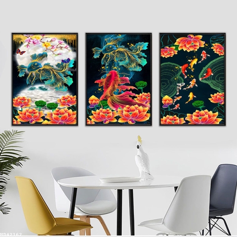 Tranh Cá Phong Thủy | Tranh Ngọc Việt - Đắk Lắk | Tranh Ngọc Việt - Xưởng Tranh Đẹp Buôn Ma Thuột (BMT) DakLak