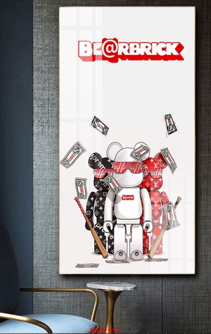 Tranh Gấu Bearbrick - KAWS | Tranh Ngọc Việt - Đắk Lắk | Tranh Ngọc Việt - Xưởng Tranh Đẹp Buôn Ma Thuột (BMT) DakLak