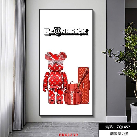 Tranh Gấu Bearbrick - KAWS | Tranh Ngọc Việt - Đắk Lắk | Tranh Ngọc Việt - Xưởng Tranh Đẹp Buôn Ma Thuột (BMT) DakLak