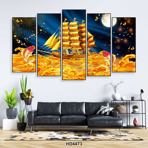 Bộ 5 Tranh Ghép Đẹp, Sang | Tranh Ngọc Việt - Đắk Lắk | Tranh Ngọc Việt - Xưởng Tranh Đẹp Buôn Ma Thuột (BMT) DakLak