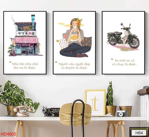 Tranh Quán Cà Phê - Coffee Shop | Tranh Ngọc Việt - Đắk Lắk | Tranh Ngọc Việt - Xưởng Tranh Đẹp Buôn Ma Thuột (BMT) DakLak