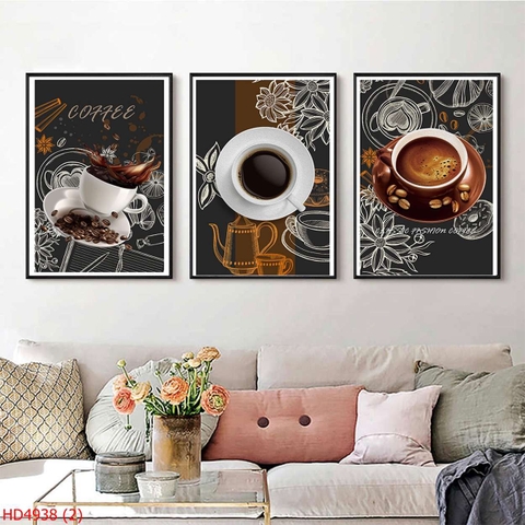 Tranh Quán Cà Phê - Coffee Shop | Tranh Ngọc Việt - Đắk Lắk | Tranh Ngọc Việt - Xưởng Tranh Đẹp Buôn Ma Thuột (BMT) DakLak