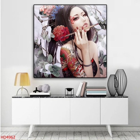 Tranh Cô Gái - Đẹp, Sang | Tranh Ngọc Việt - Đắk Lắk | Tranh Ngọc Việt - Xưởng Tranh Đẹp Buôn Ma Thuột (BMT) DakLak