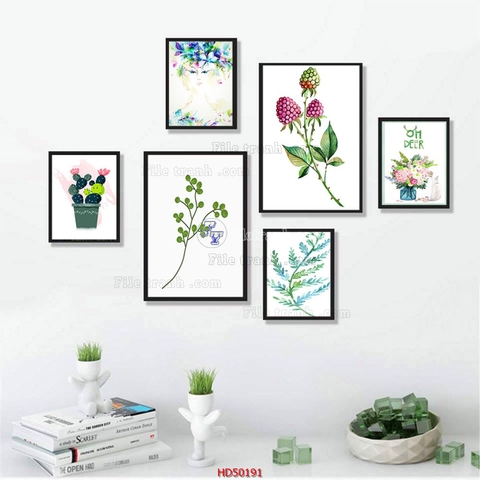 Tranh Lá Cây Nhiệt Đới | Tranh Ngọc Việt - Đắk Lắk | Tranh Ngọc Việt - Xưởng Tranh Đẹp Buôn Ma Thuột (BMT) DakLak