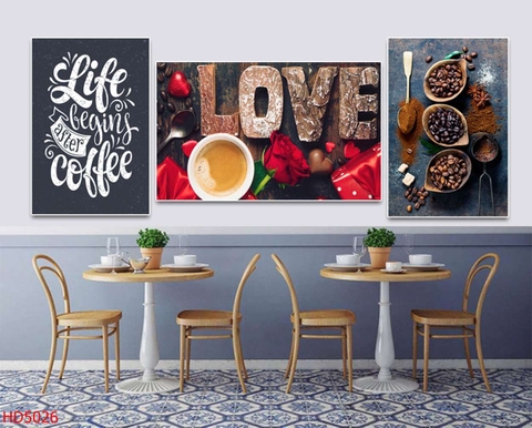 Tranh Quán Cà Phê - Coffee Shop | Tranh Ngọc Việt - Đắk Lắk | Tranh Ngọc Việt - Xưởng Tranh Đẹp Buôn Ma Thuột (BMT) DakLak