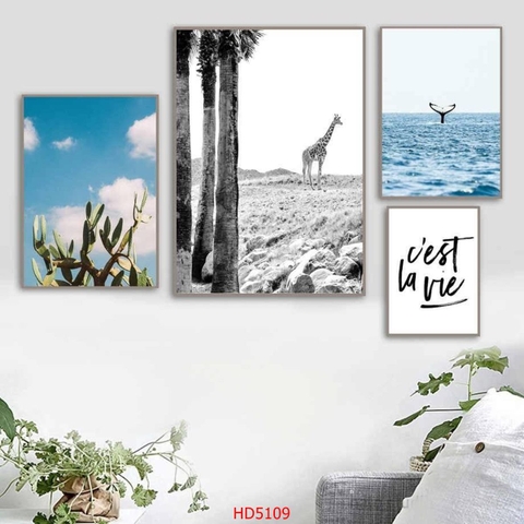 Tranh Bộ Nhiều Tấm | Tranh Ngọc Việt - Đắk Lắk | Tranh Ngọc Việt - Xưởng Tranh Đẹp Buôn Ma Thuột (BMT) DakLak