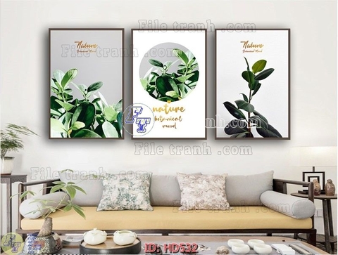 Tranh Lá Cây Nhiệt Đới | Tranh Ngọc Việt - Đắk Lắk | Tranh Ngọc Việt - Xưởng Tranh Đẹp Buôn Ma Thuột (BMT) DakLak