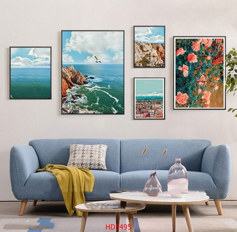 Tranh Bộ Nhiều Tấm | Tranh Ngọc Việt - Đắk Lắk | Tranh Ngọc Việt - Xưởng Tranh Đẹp Buôn Ma Thuột (BMT) DakLak