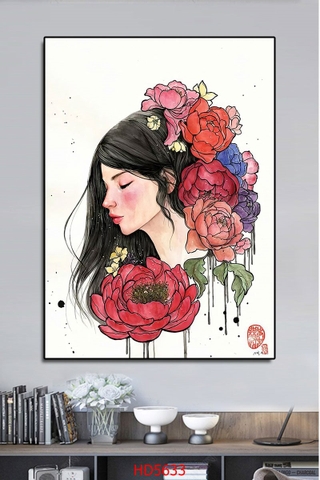 Tranh Cô Gái - Đẹp, Sang | Tranh Ngọc Việt - Đắk Lắk | Tranh Ngọc Việt - Xưởng Tranh Đẹp Buôn Ma Thuột (BMT) DakLak