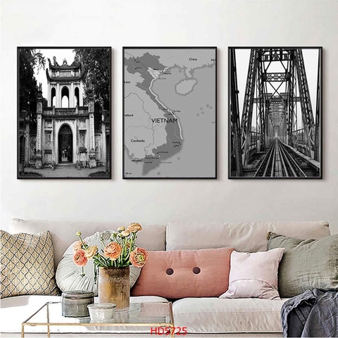 Tranh Đơn Sắc - Trắng Đen | Tranh Ngọc Việt - Đắk Lắk | Tranh Ngọc Việt - Xưởng Tranh Đẹp Buôn Ma Thuột (BMT) DakLak