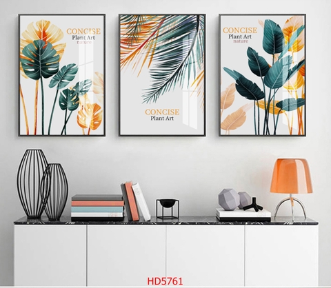 Tranh Lá Cây Nhiệt Đới | Tranh Ngọc Việt - Đắk Lắk | Tranh Ngọc Việt - Xưởng Tranh Đẹp Buôn Ma Thuột (BMT) DakLak