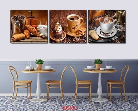 Tranh Quán Cà Phê - Coffee Shop | Tranh Ngọc Việt - Đắk Lắk | Tranh Ngọc Việt - Xưởng Tranh Đẹp Buôn Ma Thuột (BMT) DakLak