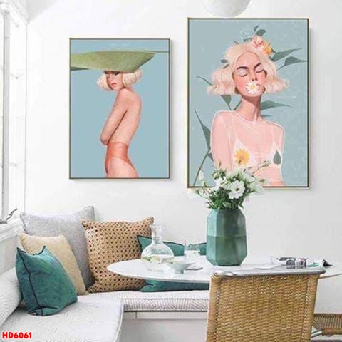 Tranh Cô Gái - Đẹp, Sang | Tranh Ngọc Việt - Đắk Lắk | Tranh Ngọc Việt - Xưởng Tranh Đẹp Buôn Ma Thuột (BMT) DakLak