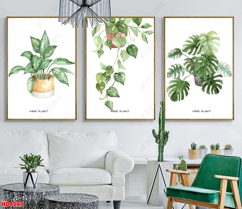 Tranh Lá Cây Nhiệt Đới | Tranh Ngọc Việt - Đắk Lắk | Tranh Ngọc Việt - Xưởng Tranh Đẹp Buôn Ma Thuột (BMT) DakLak