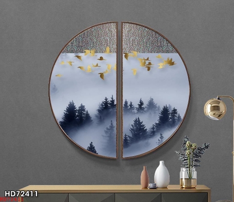 Tranh Bán Nguyệt Mới | Tranh Ngọc Việt - Đắk Lắk | Tranh Ngọc Việt - Xưởng Tranh Đẹp Buôn Ma Thuột (BMT) DakLak