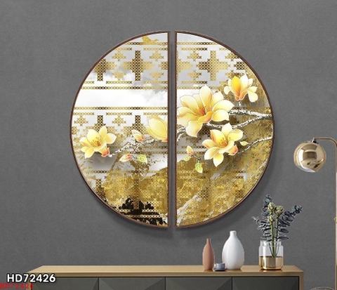 Tranh Bán Nguyệt Mới | Tranh Ngọc Việt - Đắk Lắk | Tranh Ngọc Việt - Xưởng Tranh Đẹp Buôn Ma Thuột (BMT) DakLak