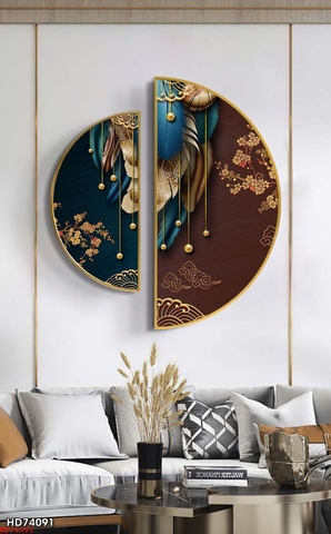 Tranh Bán Nguyệt Mới | Tranh Ngọc Việt - Đắk Lắk | Tranh Ngọc Việt - Xưởng Tranh Đẹp Buôn Ma Thuột (BMT) DakLak