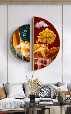 Tranh Bán Nguyệt Mới | Tranh Ngọc Việt - Đắk Lắk | Tranh Ngọc Việt - Xưởng Tranh Đẹp Buôn Ma Thuột (BMT) DakLak