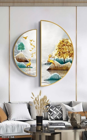 Tranh Bán Nguyệt Mới | Tranh Ngọc Việt - Đắk Lắk | Tranh Ngọc Việt - Xưởng Tranh Đẹp Buôn Ma Thuột (BMT) DakLak