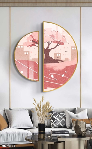 Tranh Bán Nguyệt Mới | Tranh Ngọc Việt - Đắk Lắk | Tranh Ngọc Việt - Xưởng Tranh Đẹp Buôn Ma Thuột (BMT) DakLak