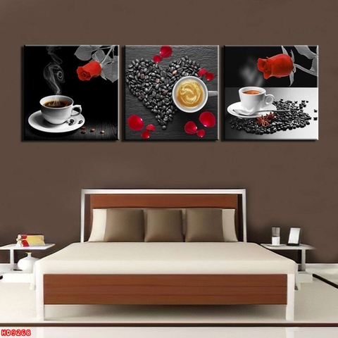 Tranh Quán Cà Phê - Coffee Shop | Tranh Ngọc Việt - Đắk Lắk | Tranh Ngọc Việt - Xưởng Tranh Đẹp Buôn Ma Thuột (BMT) DakLak