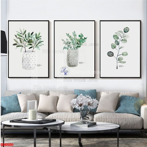 Tranh Lá Cây Nhiệt Đới | Tranh Ngọc Việt - Đắk Lắk | Tranh Ngọc Việt - Xưởng Tranh Đẹp Buôn Ma Thuột (BMT) DakLak