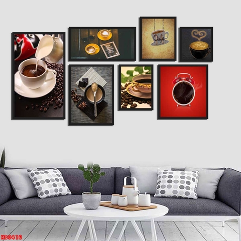 Tranh Quán Cà Phê - Coffee Shop | Tranh Ngọc Việt - Đắk Lắk | Tranh Ngọc Việt - Xưởng Tranh Đẹp Buôn Ma Thuột (BMT) DakLak