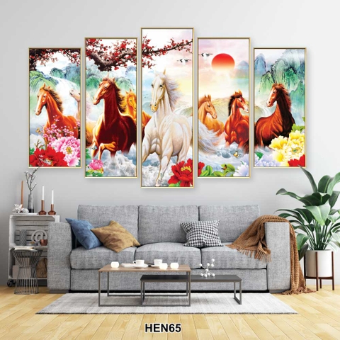 Bộ 5 Tranh Ghép Đẹp, Sang | Tranh Ngọc Việt - Đắk Lắk | Tranh Ngọc Việt - Xưởng Tranh Đẹp Buôn Ma Thuột (BMT) DakLak