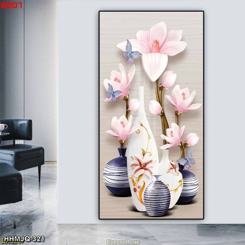 Tranh Bình Hoa Đẹp | Tranh Ngọc Việt - Đắk Lắk | Tranh Ngọc Việt - Xưởng Tranh Đẹp Buôn Ma Thuột (BMT) DakLak