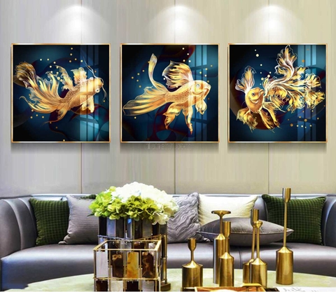 Tranh Cá Phong Thủy | Tranh Ngọc Việt - Đắk Lắk | Tranh Ngọc Việt - Xưởng Tranh Đẹp Buôn Ma Thuột (BMT) DakLak