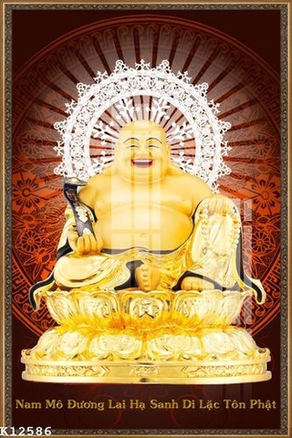 Tranh Phật Di Lặc | Tranh Ngọc Việt - BMT - Đắk Lắk | Tranh Ngọc Việt - Xưởng Tranh Đẹp Buôn Ma Thuột (BMT) DakLak