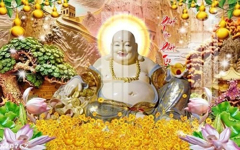Tranh Phật Di Lặc | Tranh Ngọc Việt - BMT - Đắk Lắk | Tranh Ngọc Việt - Xưởng Tranh Đẹp Buôn Ma Thuột (BMT) DakLak