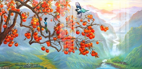 Tranh Cây Hồng Đẹp | Tranh Ngọc Việt - Đắk Lắk | Tranh Ngọc Việt - Xưởng Tranh Đẹp Buôn Ma Thuột (BMT) DakLak